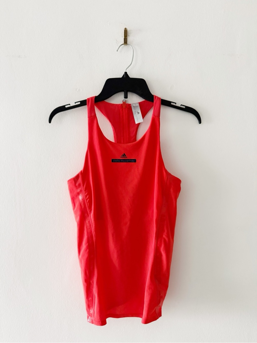 Adidas by Stella McCartney Neon Red Racerback Tank Top Size Small (S)